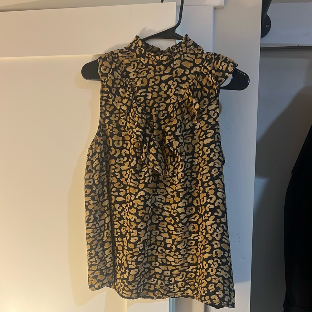 Leopard Print Women's Skirt